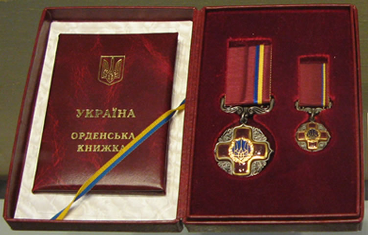 Gareth Jones' Ukrainian Medals of Merit