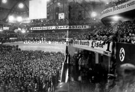 Frankfurt Nazi Rally February 1933